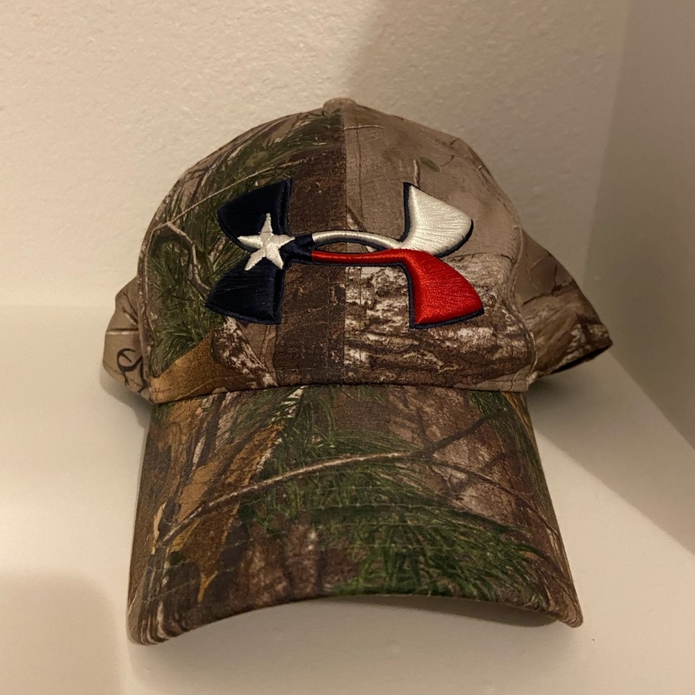 Camo under armor hat